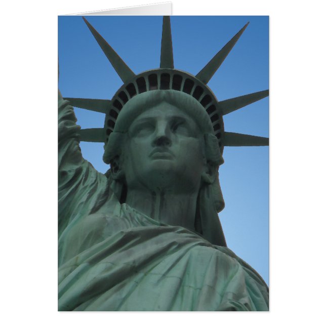 New York Card New York Blank Statue of Liberty (Vorne)