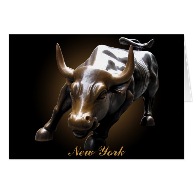 New York Card Sehenswürdigkeit New York Souvenir C (Vorderseite (Horizontal))