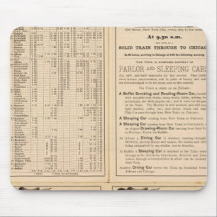 New York Central und Hudson River Railway 2 Mousepad