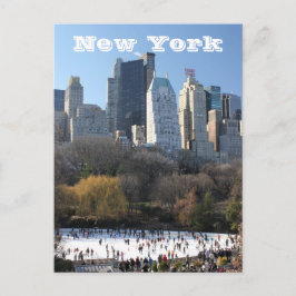 NEW YORK CHRISTMAS FEIERTAGSPOSTKARTE