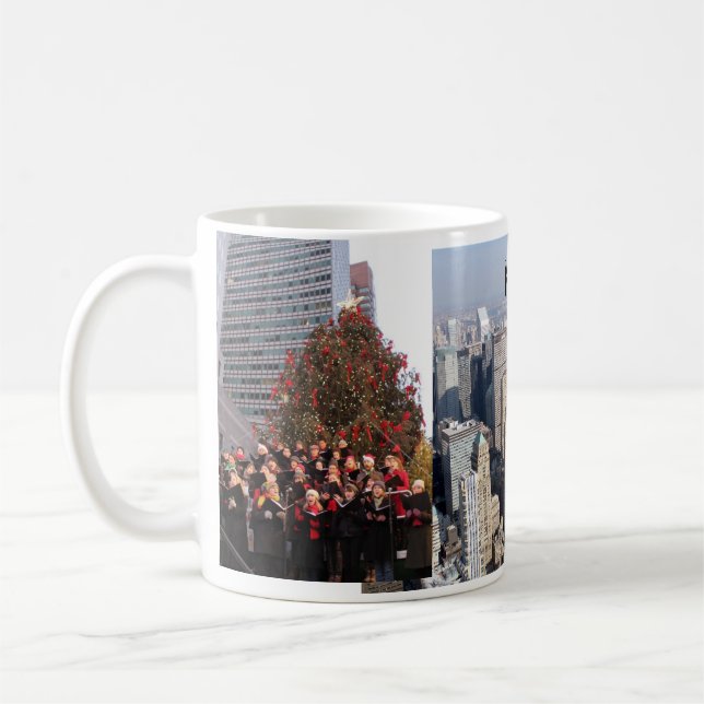 NEW YORK CHRISTMAS KAFFEETASSE (Links)