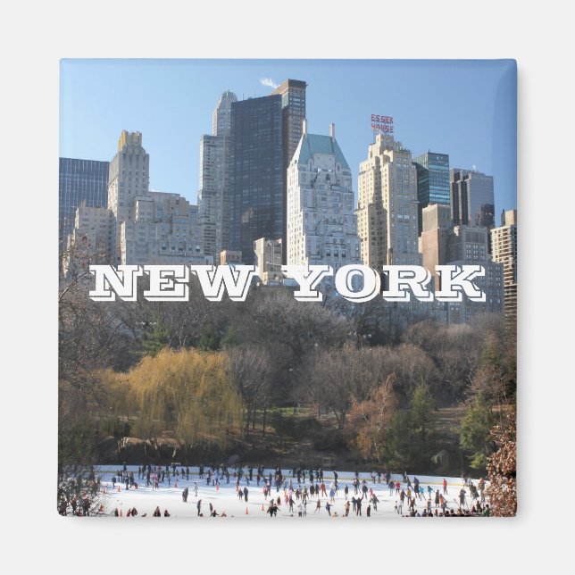 NEW YORK CHRISTMAS MAGNET (Vorne)