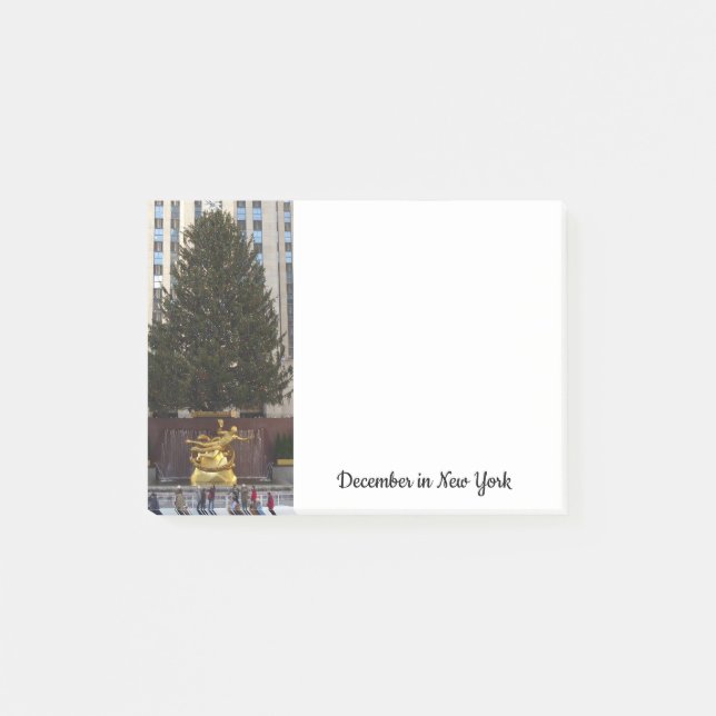 New York Christmas Tree Post-It® Notes Post-it Klebezettel (Vorderseite)