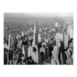 New York City, 1932 VINTAGES FOTO DRUCKEN