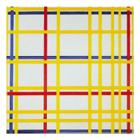 New York City 1 von Piet Mondrian