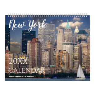 New York City 2027 Wandkalender Geschenk