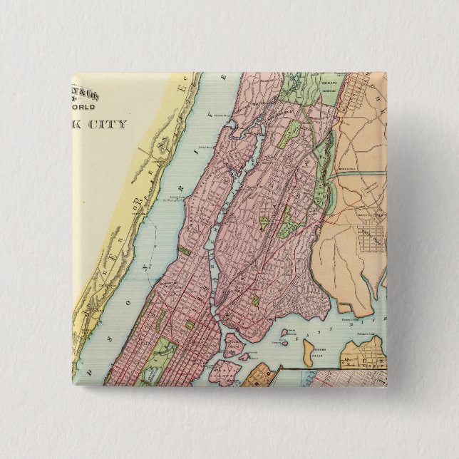 New York City 4 Button (Vorderseite)