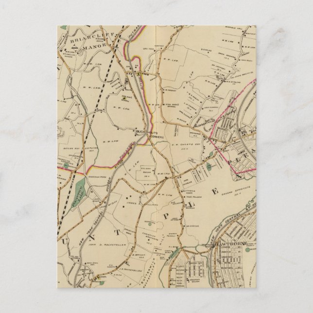 New York City 4 Postkarte (Vorderseite)