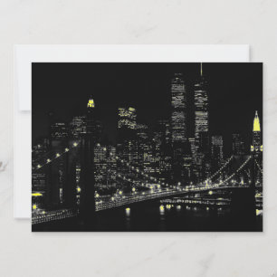 New York City 5,5 x 6,5 Einladung
