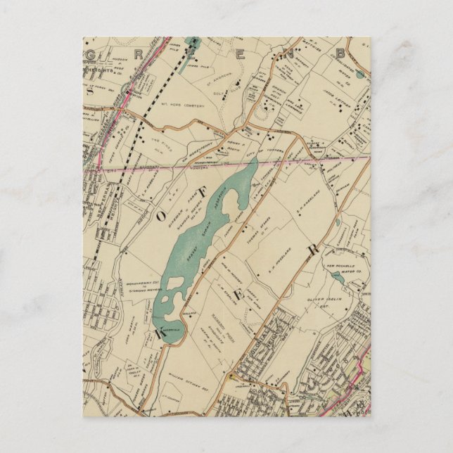 New York City 5 Postkarte (Vorderseite)