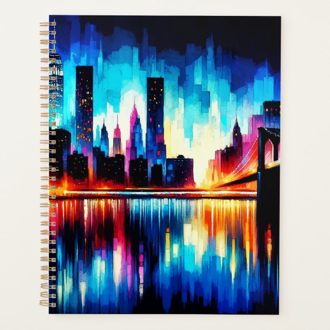 New York City Abstrakt 1103 Planer (Vorderseite)