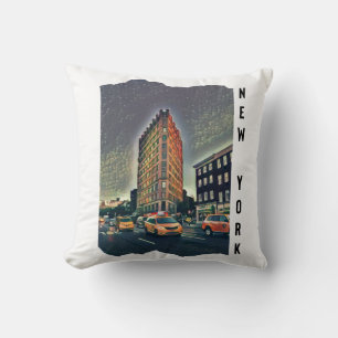 New York City Aesthetic Foto Art Kissen