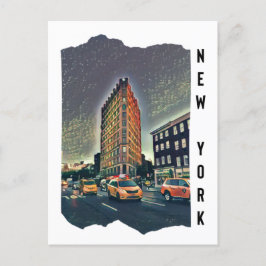 New York City Aesthetic Foto Art Postkarte