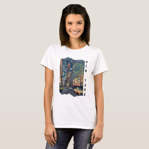 New York City Aesthetic Foto Art T-Shirt