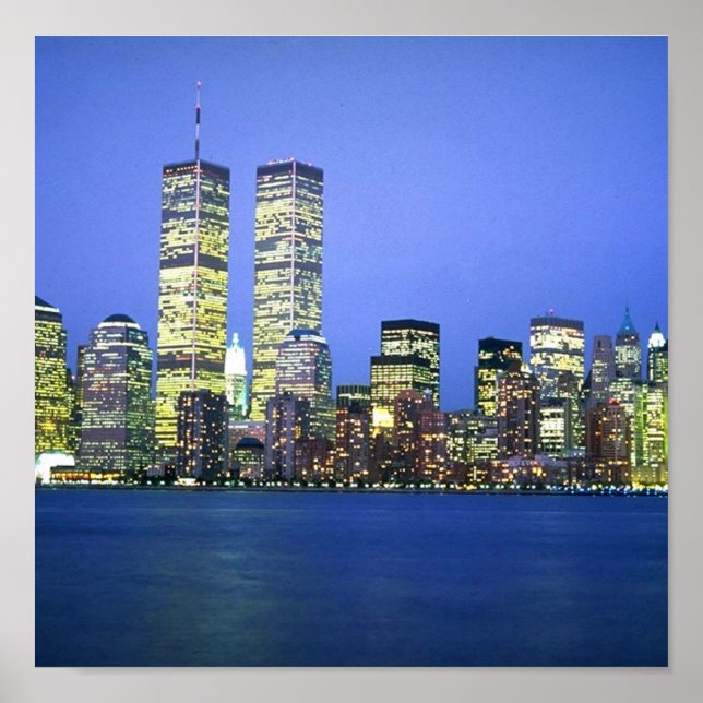 New York City at Night Poster (Vorne)