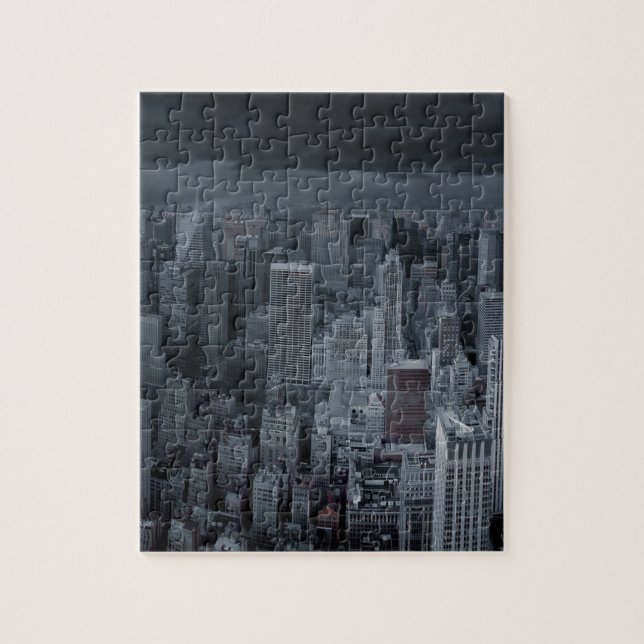 New York City at Night Puzzle (Vertikal)