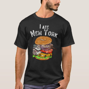 New York City Bagel mit allem NYC T-Shirt