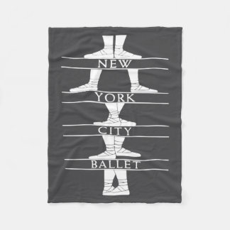 New York City Ballet Klick _2 Fleecedecke