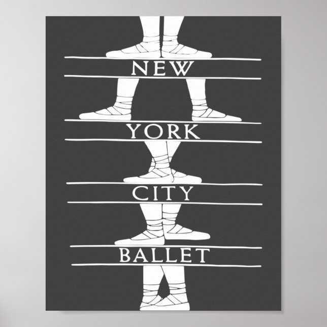 New York City Ballet Klick  Poster (Vorne)