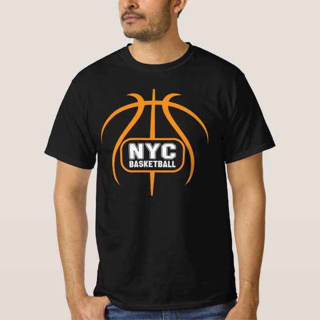 New York City Basketball T-Shirt (Vorderseite)