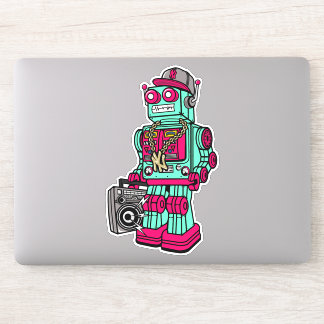 NEW YORK CITY BOOM BOX ROBOBOTER AUFKLEBER