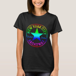 New York City Broadway Theater Nyc Vereinigte Staa T-Shirt