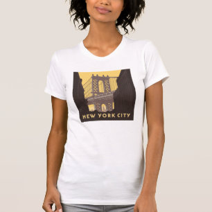 New York City   Brooklyn Bridge T-Shirt