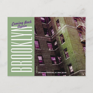 New York City-Brooklyn Postkarte