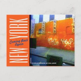 New York City-Brooklyn Streets Postkarte