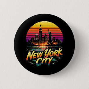 New York City Button