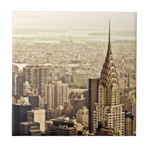 New York City - Chrysler Building Fliese