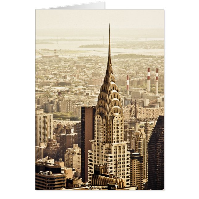 New York City - Chrysler-Gebäude (Vorne)