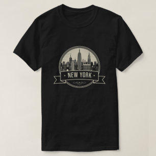 New York City City City Skyline Travel T-Shirt