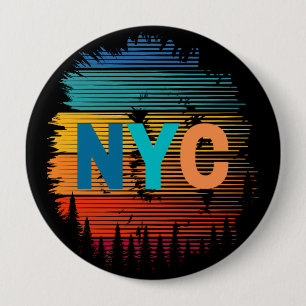 New York City Colorary Button