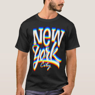 NEW YORK CITY Cool Typografie T-Shirt