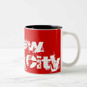 New York City - Coole rot-weiße Tasse