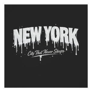 New York City, das niemals schläft Poster