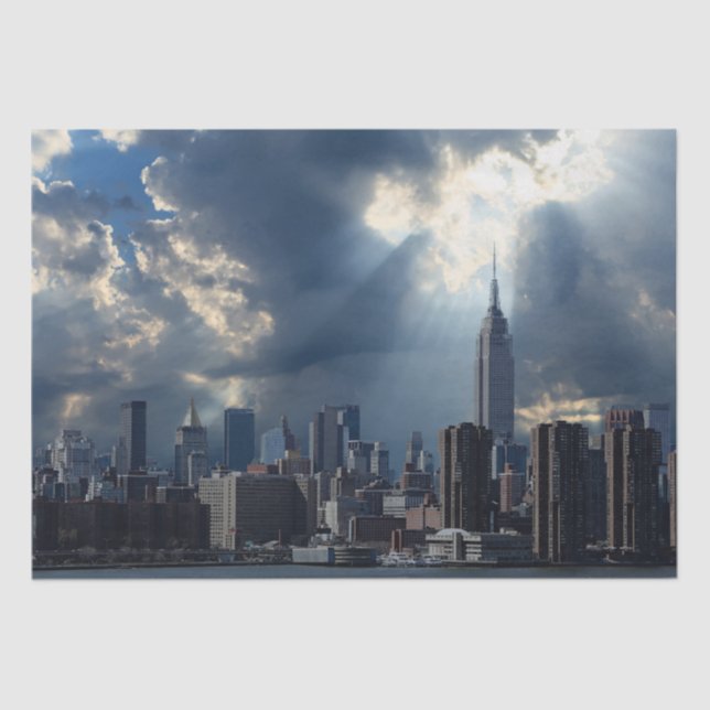 New York City Decoupage 15x20 Tissue Paper Seidenpapier (Vorderseite)