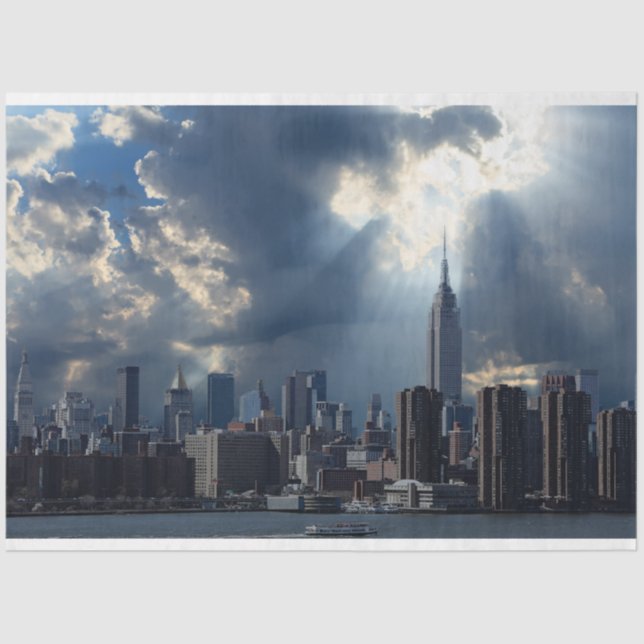 New York City Decoupage Tissue Paper Seidenpapier (Vorderseite)