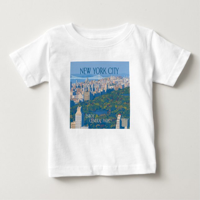 New York City | Der Central Park Baby T-shirt (Vorderseite)