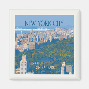 New York City   Der Central Park Magnet