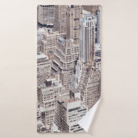 New York City diverse architecture, color toned ae