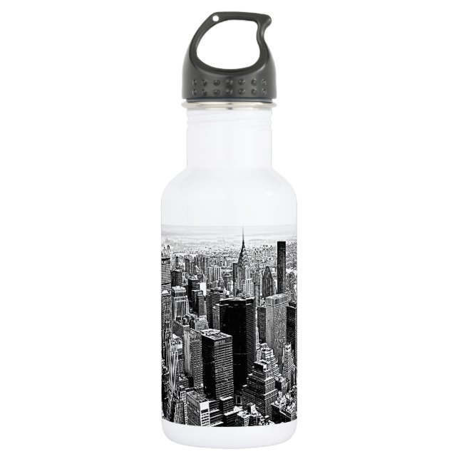 New York City Edelstahlflasche (Vorderseite)