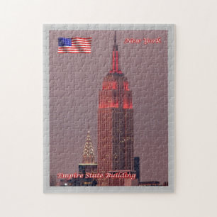 New York City - Empire State Gebäude - USA - Puzzle