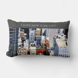 New York City farbenfrohe moderne Dekoration Lendenkissen