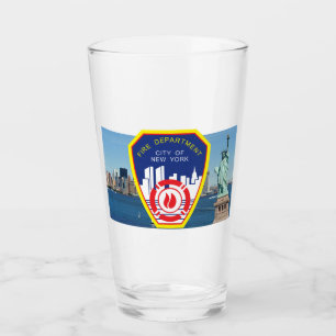 New York City Fire Department Glas
