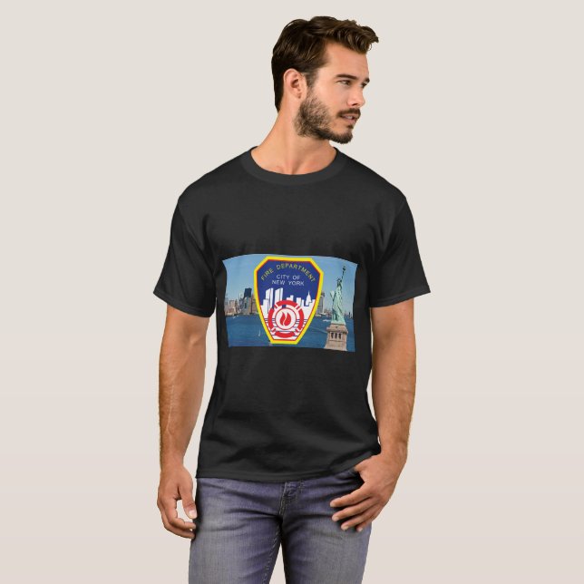 New York City Fire Department T-Shirt (Vorne ganz)
