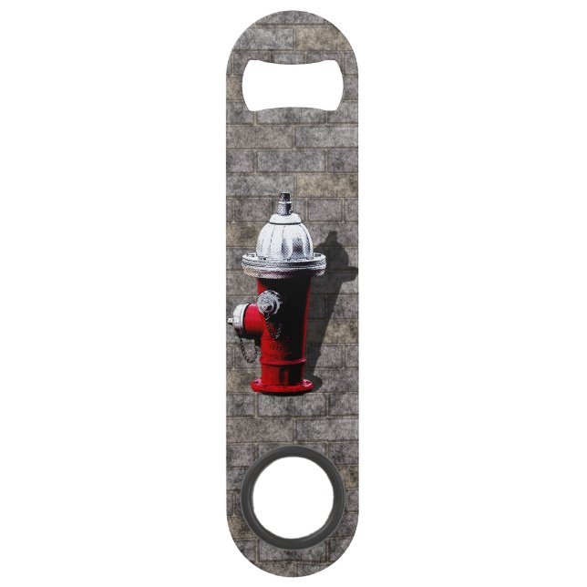 New York City Fire Hydrant Speed Bottle Opener Flaschenöffner (Rückseite)
