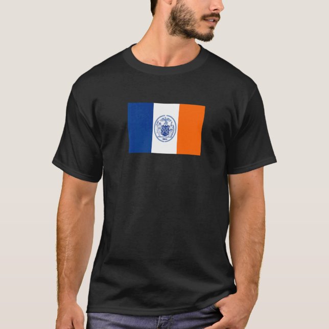 New York City Flag 1915 1977 T-Shirt (Vorderseite)