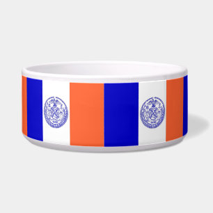 New York City Flag Pet Bowl Napf